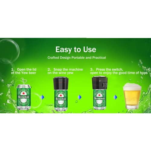 Archuu Portable Wine Aerator Pourer, Plastic Beer Foamer, Wine Gifts For Men For Reducing Bitterness And Miscellaneous Taste #TOP6