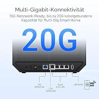 Asus - ASUS Routeur sans fil RT-BE92U WiFi 7 Tri Band BE9700 – Ansicht 4