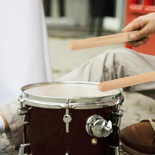12 Stück 20cm Rhythmus-Sticks Aus Holz, Klassische Holz Claves, Rhythmusstöcke, Klangstäbe aus Holzs Klanghölzer, Klangholzs Set, Für Schulen, Bands, Professionals or Beginners of All Styles