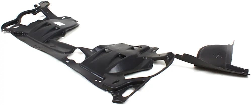 Rareelectrical Under Engine Cover Splash Guard Compatible With 2008-2012 Honda Accord Front Plastic Guard 74110Ta6a00 Undercarriage Protection Road Debris Shield Bolt-On Fit Direct Fit Engine Guard