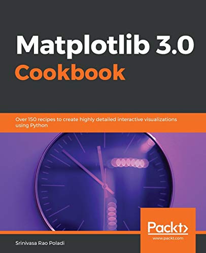 Télécharger Matplotlib 3.0 Cookbook: Over 150 recipes to create highly detailed interactive visualizations using PDF