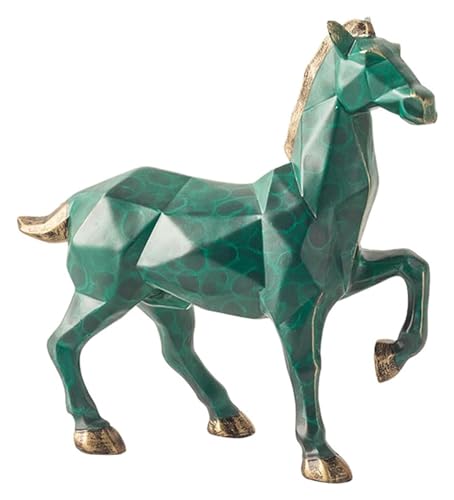 Statue de cheval géométrique pour embellir un meuble trop vide ou terne