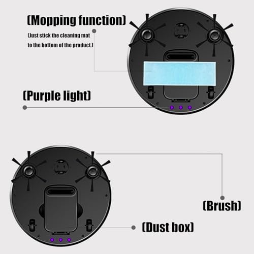 Yaogui Intelligente Spazzare Robot Domestico Ricaricabile Aspirapolveri Wet And Dry Macchina Di Pulizia Per Pavimento In Legno - 6