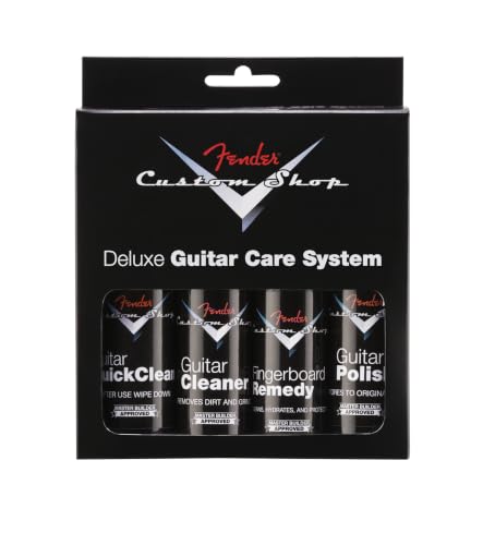 Fender Custom Shop Deluxe Guitar Care Kit, All Finishes, 4x59ml