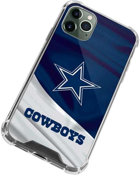 Skinit Clear Phone Case Compatible with iPhone 11 Pro Max - Officially Licensed NFL Dallas Cowboys Design