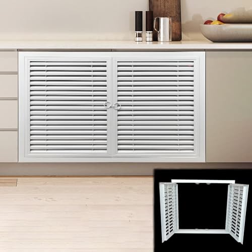 Trampilla pladur ventilación de aleación de aluminio, panel de acceso oculto y robusto de 70x85cm 2