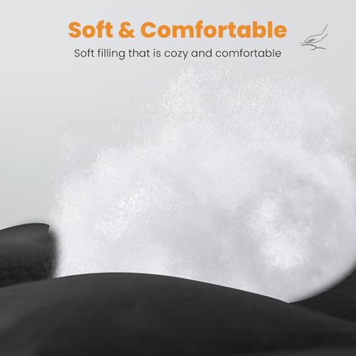 MATBEBY California King Mattress Pad - Cooling Breathable Mattress Topper, Quilted Fitted Mattress Protector, Pillow Top Mattress Cover with 8-21" Deep Pocket, Soft, Machine Washable, Black, Cal King