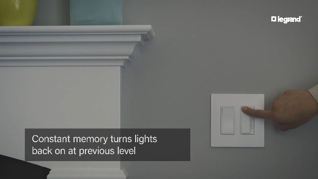 Image of Legrand Radiant 150-Watt Dimmer Light Switch, Single-Pole /3-Way LED Dimmer for Dimmable Lights, RHL153PDB, Dark Bronze