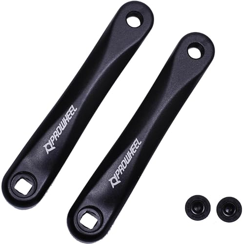 Prowheel One Pair Bike Crank Arm Available in Square Hole,152MM/160MM/165MM/170MM/175MM
