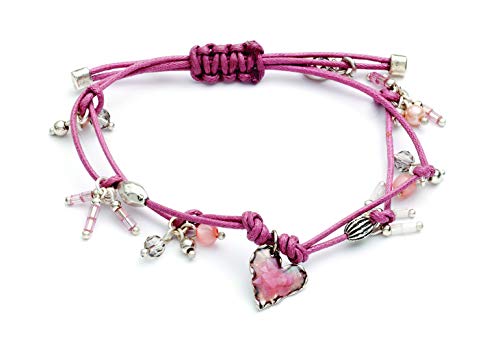OneButton Shamballa - Pulsera de corazón