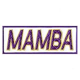 Mamba Box Logo Patch Name Tag Embroidered Iron On
