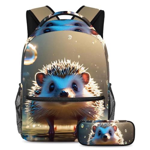 Sac à dos avec trousse de grand volume pour ranger toutes les fournitures scolaires