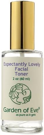 Garden of Eve Expectantly Lovely Facial Toner (Pregnancy safe / Normal/ Sensitive) Hydrating (Non-alcohol, Non-drying)(Certified Organic Ingredients) Fragrance-Free (No synthetic ingredients)-2 oz