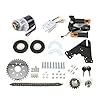 GMSLuu 350W 36V Electric Conversion Kit Electric Bicycle Hub Motor Kit Electric Bike Drive Motor Kit for Common Bike Left Chain Drive Customized (36V Twist Kit) #2