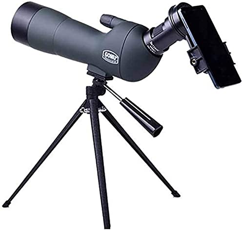 IW.HLMF Vogelbeobachtungsteleskop mit tragbarem Stativ, Outdoor-Monokularteleskope mit tragbarem Rucksack, Refraktor…