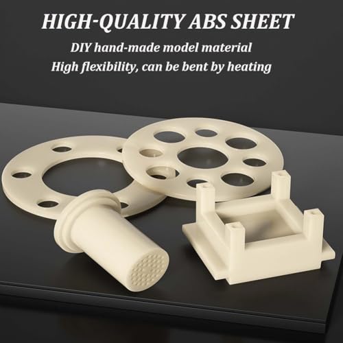Placa de ABS beige 200x200mm de 10mm para evitar roturas en piezas plasticas tecnicas 5
