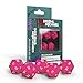 Modiphius Entertainment: Dreams and Machines: Dice Set - Hot Pink - 5 d20 RPG Dice Set, Roleplaying Accessory