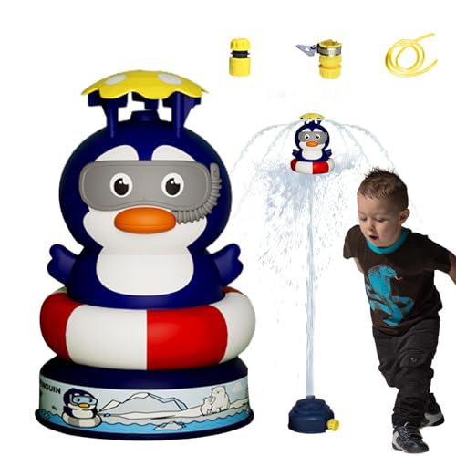 Aspersor Cohete, Aspersor De Agua Para Niños | Cohete impulsado por agua,Aspersor al aire libre para juegos al aire libre, diversión en fiestas en la piscina, juegos de fiestas para niños y mascotas e