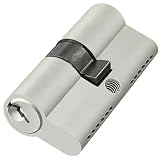 Cylindre de serrure 30/30 avec 3 clés - Cylindre de porte de 60 mm - Cylindre profilé - Ki...