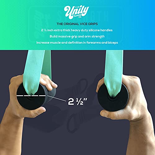 Vice Grips Cable Machine Attachments | Home & Gym Exercise Fitness Equipment | Accessories for Cable Lat Pull Down Seated Row Pulley Weight Workout Systems | Build Pro Level Grip & Forearm Strength