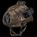 Tactical Helmet Cover, Size M, with Lightweight Loop Patch, Expandable Tactical Helmet Accessory for Paintball, CS Game(CP1)