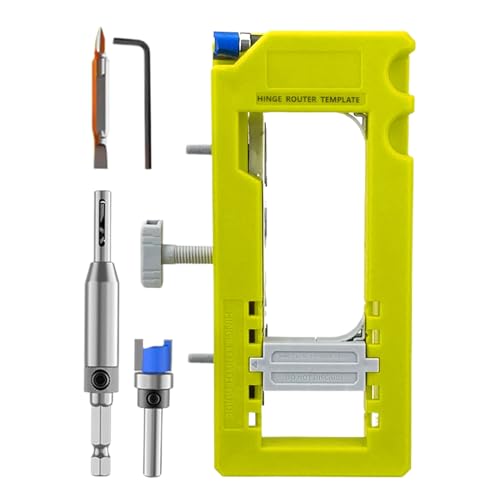 Kit gabarit de charnière de porte pour corriger les fixations lâches de vos placards - 2