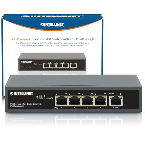 Switch Gigabit alimenté par PoE résout le manque de prises électriques pour l'extension réseau