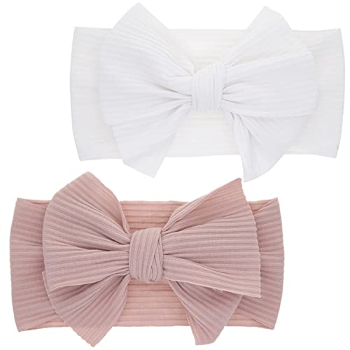 Samt Haarband Mit Schleife Für Mädchen 3-18 Monate - Weich & Elastisch