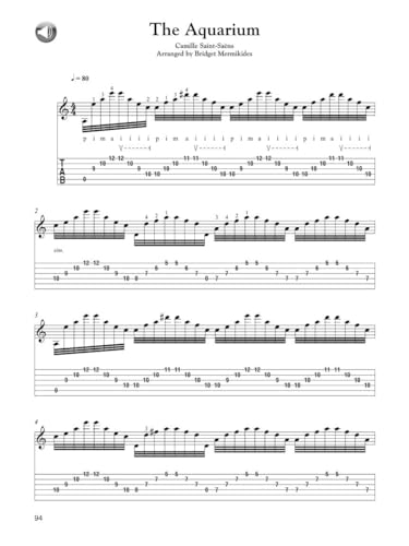 Classical Guitar Anthology Book/Online Audio: Classical Masterpieces Arranged for Solo Guitar