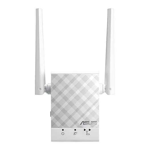 ASUS RP-AC51- Repetidor Extensor de Red WiFi AC750 Doble Banda (Puerto LAN, Modo Punto Acceso, indicador LED señal)