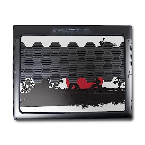 Image of MightySkins Skin Compatible with Alienware M18 R1 (2023) Full Wrap Kit - Nihon Samurai | Protective, Durable, and Unique Vinyl Decal wrap Cover | Easy to Apply & Change Styles | Made in The USA