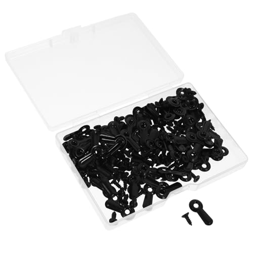 Image of Hohopeti 1set Photo Frame Backing Clips Screws of Turn Button Fasteners for Easy Picture Hanging and Art Display Sturdy and Frame Accessories