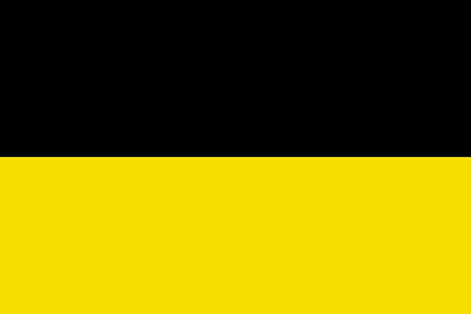 Drapeau Large Kashubian Kaschuben Kaszëbskô fana régional