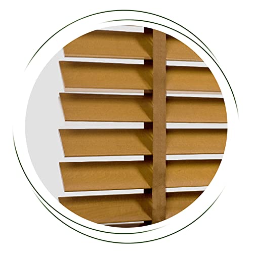 Xrdbfd Solid Wood Venetian Blinds, Horizontal Blinds,...