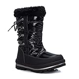 Suela Antideslizante XTI 57711, Botas para Nieve, Negro, 33 EU