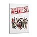 Produktbild Krem Poster auf Leinwand, Motiv: American Pie 2, Geschenk für Freunde, Schlafzimmer, Wohnzimmer, Dekoration, modern, ästhetisch, 30 x 45 cm, Rahmenstil