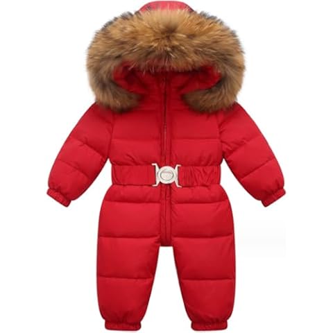 Acuryx Infant Snowsuit with Detachable Hood Cover