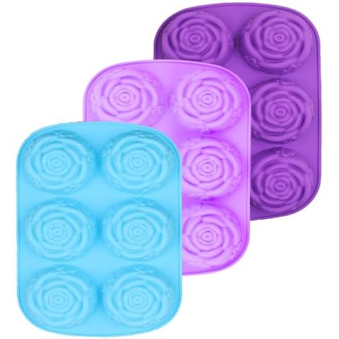NIKKIER Rose Flower Silicone Mold Cover