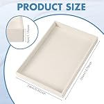 Quelay Stackable Jewelry Tray Jewelry Organizer Tray Showcase Display Empty Plate Bracelet Ring Earring Organizer - Image 2