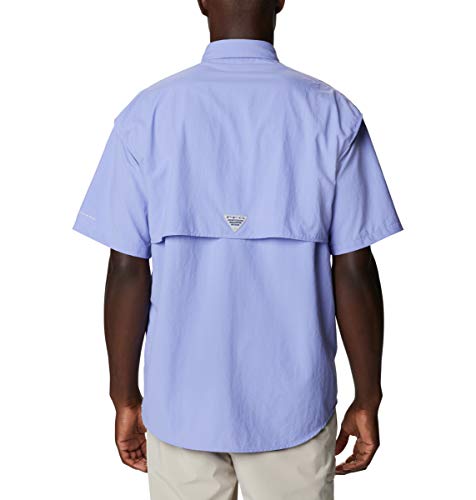 Columbia Camisa masculina Bahama II UPF 30 manga curta PFG Fishing Shirt, conto de fadas, XGG
