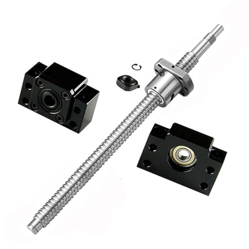 �{�[���˂� 1605 SFU1605-250 300 400 450 500 550 600 650 700 750 1000mm �{�[���i�b�g�t���G���h�}�V�� + �{�[���X�N�����[�T�|�[�^�[ Bk12bf12 1��(800mm)