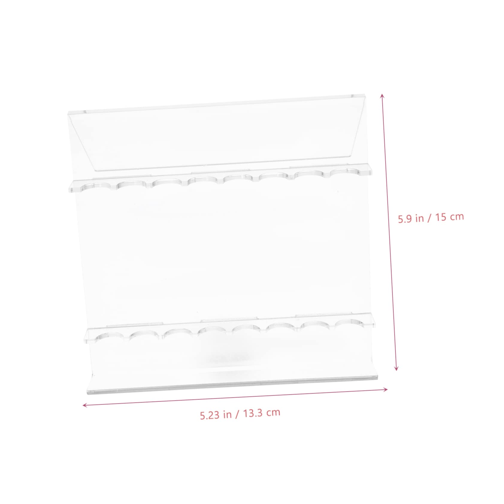 DOITOOL 3 Pezzi Porta Penna Ergonomico Gioco Di Grandi Dimensioni Display Moderno Organizzatore Blu In Piedi Rosa Pieghevole Portatile Per Matite Transparent Acrilico
