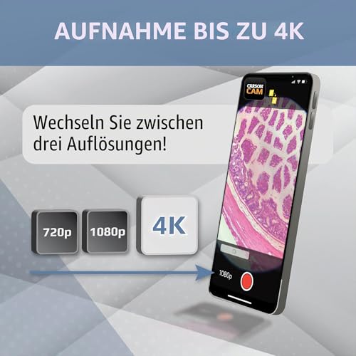 Carson MicroBrite Plus 60x–120x Taschenmikroskop - Allrounder für Schule, Studium, Grower, Wissenschaft & Lernen (MM-300)