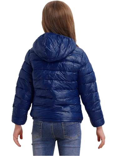 Hooded Puffer Jacket for Kids Girls Boys Packable Winter Warm Down Coat Outerwear3