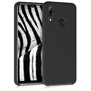 kwmobile Case for Huawei P Smart (2019) Case - Soft Cover - Shockproof Silicone - Wireless Charging Black