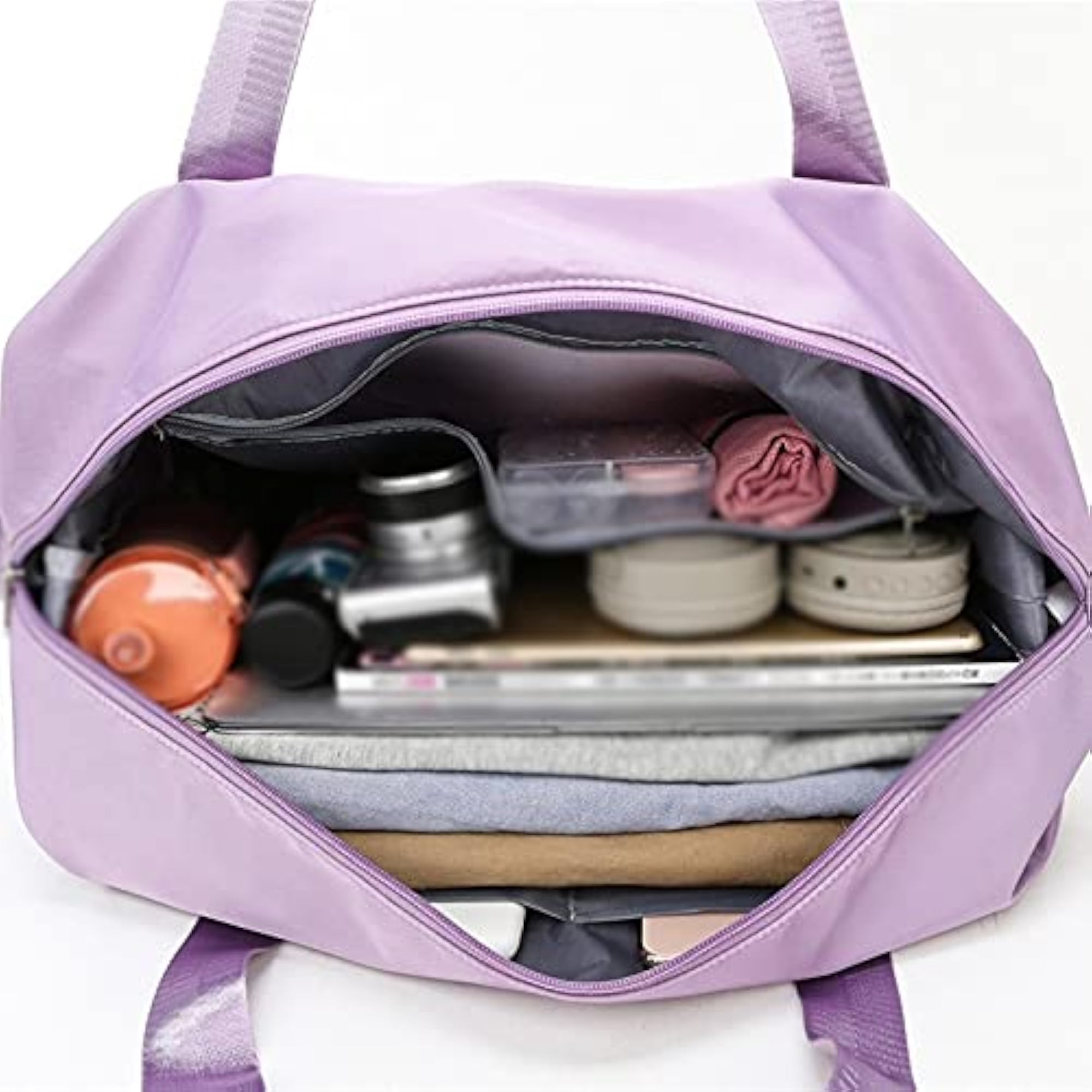 Women's Adjustable Gym Yoga Duffle Bag, Travel Handbag