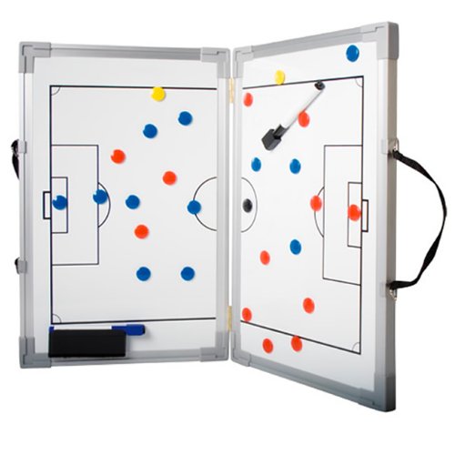 Tableau tactique football magnétique B+D 60x45 pliable pour coach