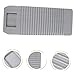 WHAMVOX 1pc Household Plastic Washboard for Laundry Creative Small-Sized Home Accessory Easy to Use Scrubbing Tool for Clothes Cleaning and Hydrophobic Design
