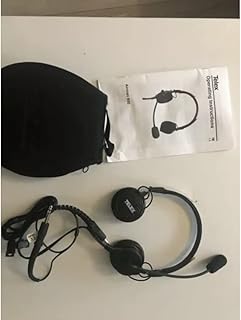 TELEX Airman ANR 850 Aviation Headset - Dual Plugs