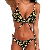 ⛱️【Diseño】Las correas ajustables del halter se extienden a la parte posterior del cuello.